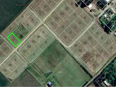 Terreno en Venta en Balcarce, USD 42.000