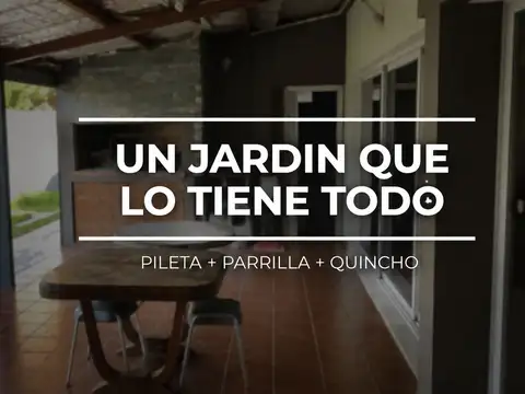 CASA VENTA VILLA LUZURIAGA 5 AMB PILETA Y PATIO