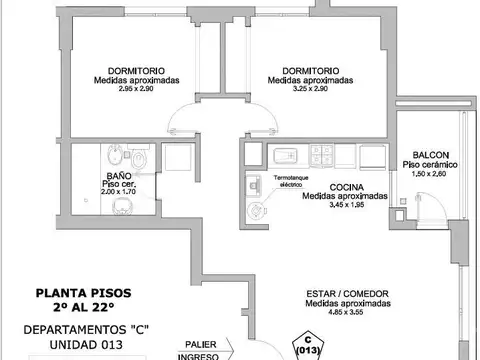 Departamento en Venta en Santa Fe, USD 85.000