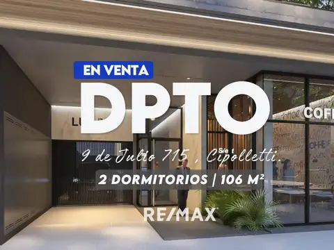 VENTA | DEPARTAMENTO 2 DORMITORIOS  | LUX 715