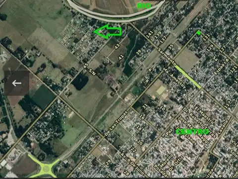 EXCELENTE LOTE A 100 MTS DEL RIO- GRAL. BELGRANO