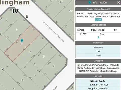 J. Bustamante y Guevara 2600