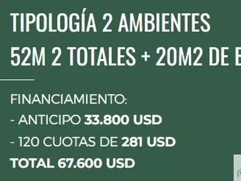 Departamento en Venta A Estrenar
