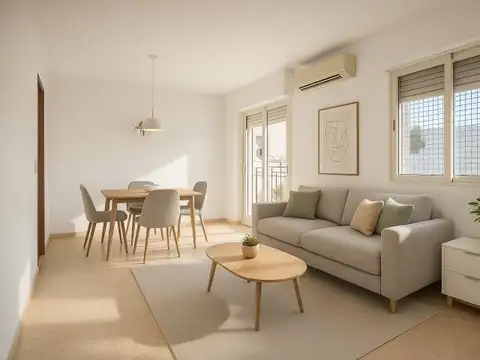 3 AMBIENTES CON DEPENDENCIA. BALCÓN. 2 BAÑOS