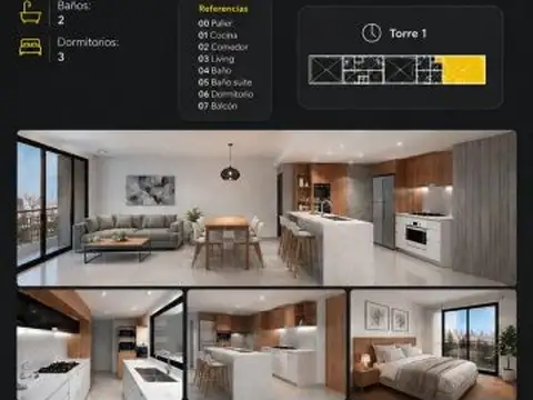 Departamento en Venta en Rosales, USD 95.000