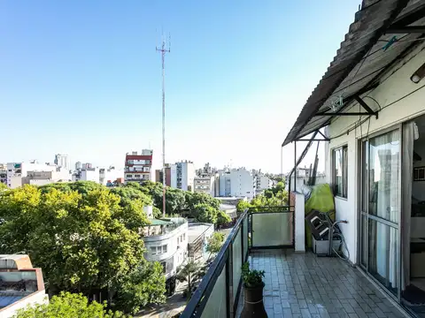 Departamento 3 amb 2 baños balcon Villa Crespo
