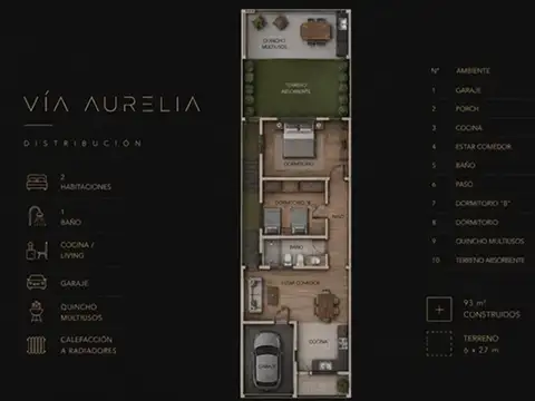 Exc Casa 2 Dor Vta Estr Gge/qcho/jard Vía Aurelia