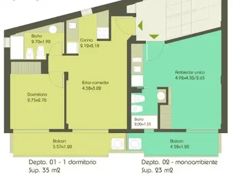 Viamonte 600, Piso 1