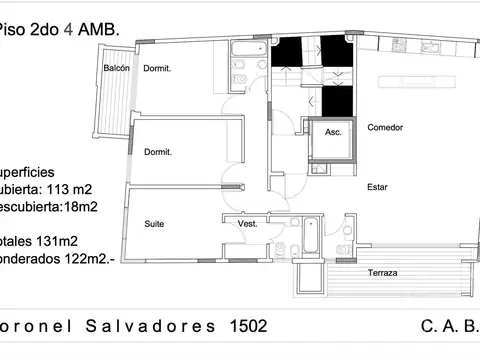 Departamento en Venta de 3 dormitorios