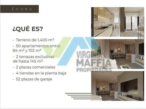 Departamento en Venta de 3 ambientes