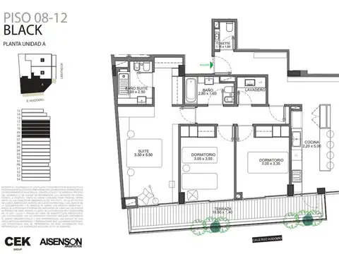 Departamento en Venta de 3 dormitorios