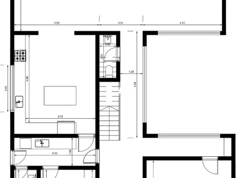 Casa 6 ambientes con 4 baños