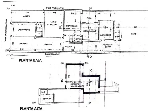 Casa 8 ambientes con 2 baños