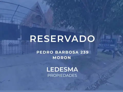 VENTA CASA 2 AMBIENTES EN MORÓN A REMODELAR