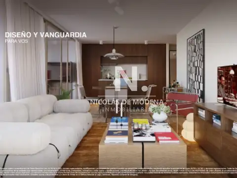 Departamento 2 ambientes con 1 baño