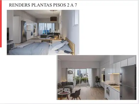 Departamento en Venta de 2 ambientes