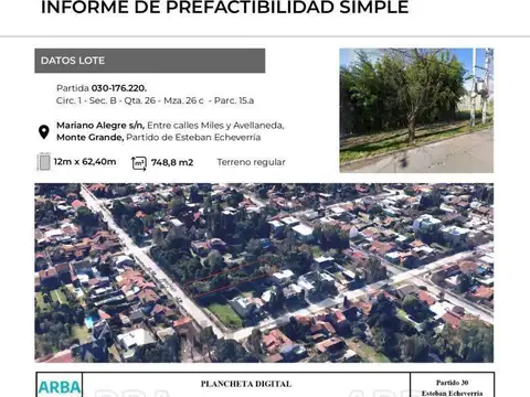 Mariano Alegre , Piso 0