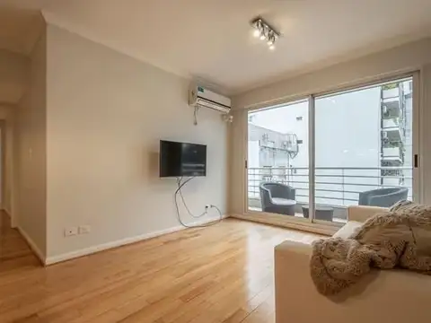 Divino y único 3 Ambientes al C/fte con balcon , Edificio moderno