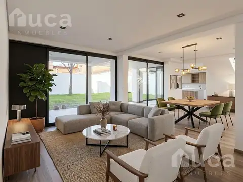 Casa en venta 4 dormitorios y jardín en Martinez