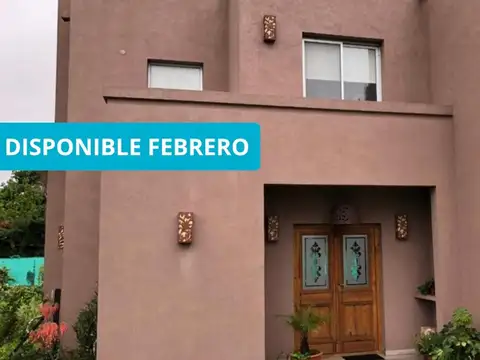 CASA ALQUILER PILAR - 3 DORM - FEBRERO