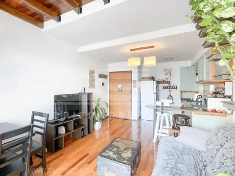 Departamento 2 ambientes con 1 baño