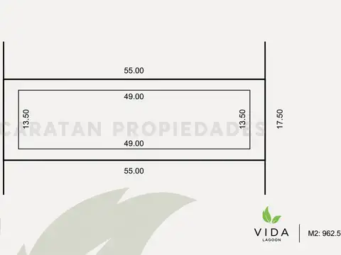 Terreno en Venta en Vida Lagoon, USD 118.000