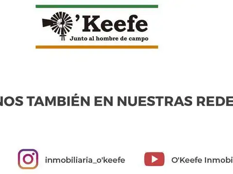 Campo en venta 137 has en Zapata Mendoza;  Agrícola, con pozo de agua.