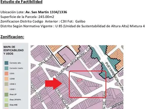 Terreno en Venta en Caballito, USD 650.000