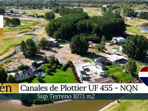 VENTA- TERRENO UF 455| B° Los Canales de Plottier