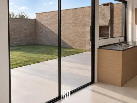 Casa 3 ambientes con 1 baño