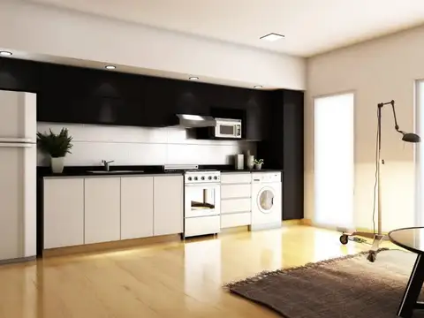 Departamento 2 ambientes con 1 baño