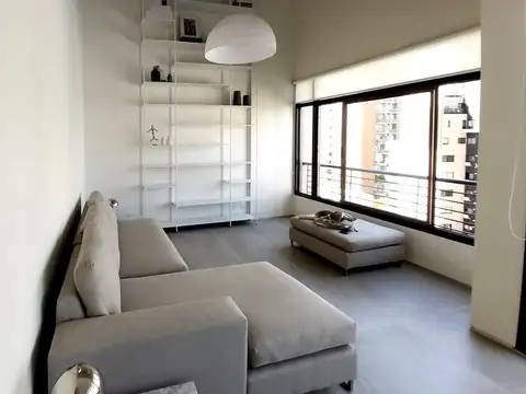 2 ambientes con cochera en Palermo en alquiler