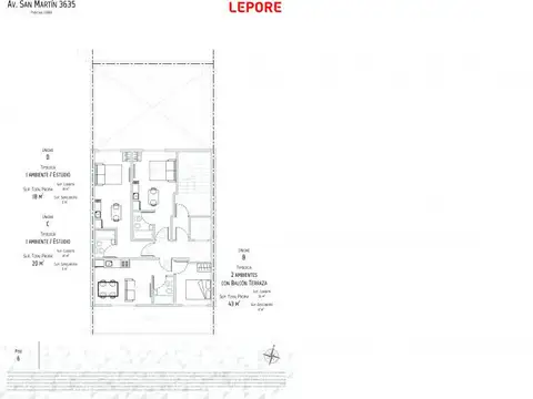 AV SAN MARTIN 3600, Piso 1