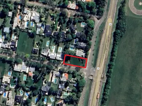 Terreno en Venta 19  mts Frente