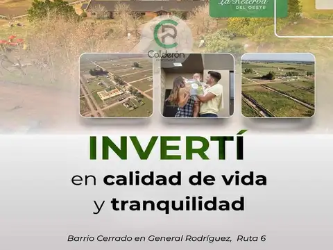 Terreno en Venta en La Reserva Del Oeste, USD 6.500