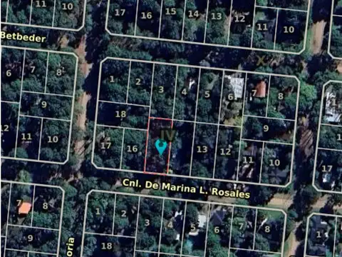Terreno en Venta de 525,0 m2