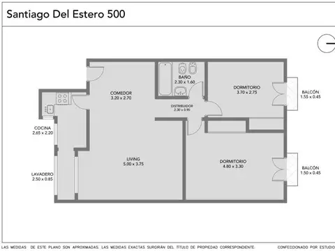 Departamento en Venta de 3 ambientes