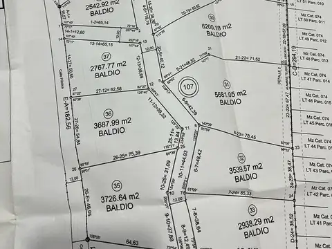 Terreno en Venta en Santa Rosa de Calamuchita, USD 35.000