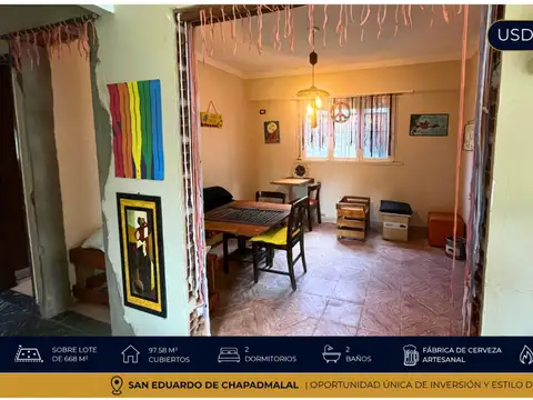 Casa en Venta en Barrio Chapadmalal, USD 85.000