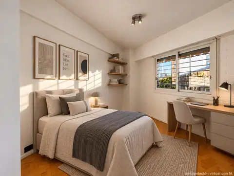 Departamento 3 ambientes con 2 baños