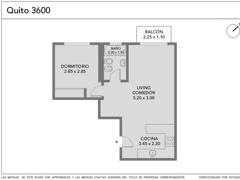 VTA DPTO DE 2 AMBIENTES PISO ALTO C/BALCÓN AL CONTRAFRENTE C/AMENITIES EN ALMAGRO C.A.B.A.