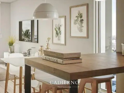 Departamento 2 ambientes con 1 baño