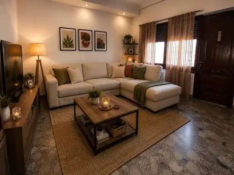 Casa 3 ambientes con 1 baño