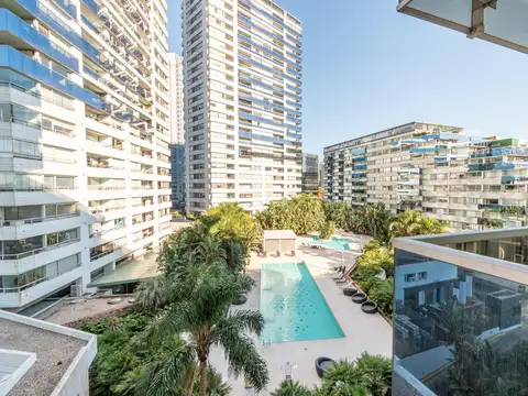 Monoambiente en venta en Zencity con cochera y baulera  - Puerto Madero