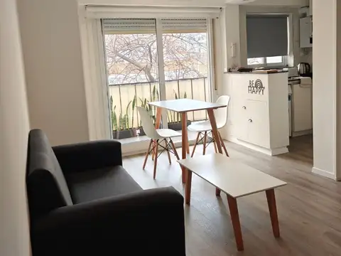 Monoambiente con balcón. Amoblado. Nuevo. Moderno. Nuñez