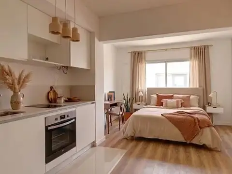 Departamento Monoambiente con 1 baño