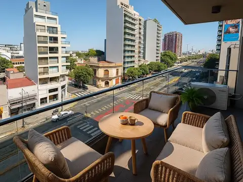 Departamento 2 ambientes con 1 baño