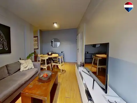 Departamento 3 ambientes con 1 baño