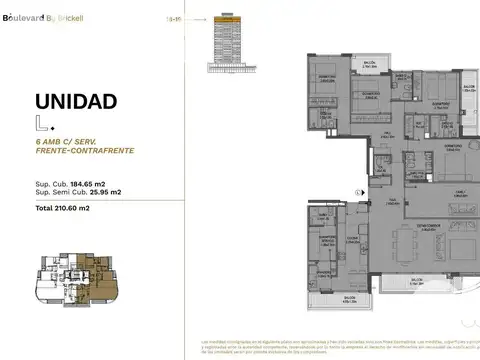 Departamento en Venta de 5 ambientes