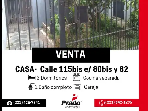 CASA EN VENTA EN BARRIO JARDIN